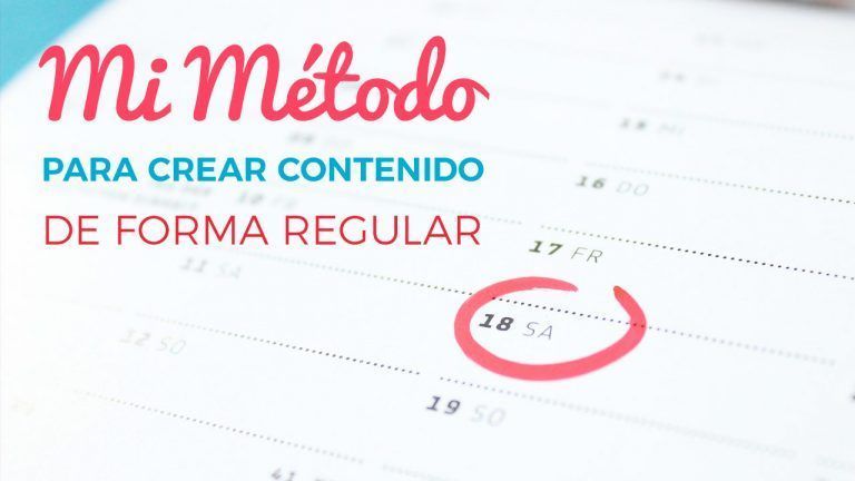 Crear Contenido De Forma Regular